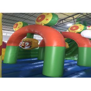 Interactive Inflatable Play Place , Inflatable Kids Playground Water Spray