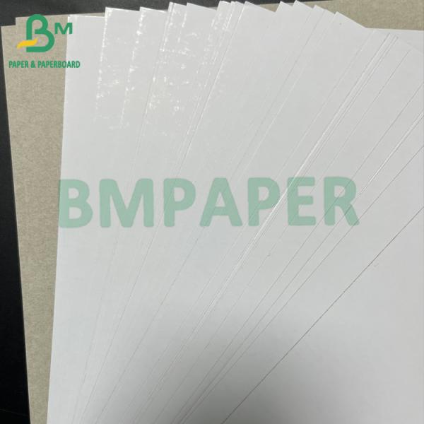300 450 GSM High Stiffness Couche White Back Gray Carton Board
