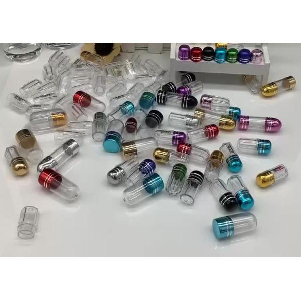 Buy 15mm Pharmaceutical Mini Pill Cases 2g Clear Plastic Pill Bottles at wholesale prices