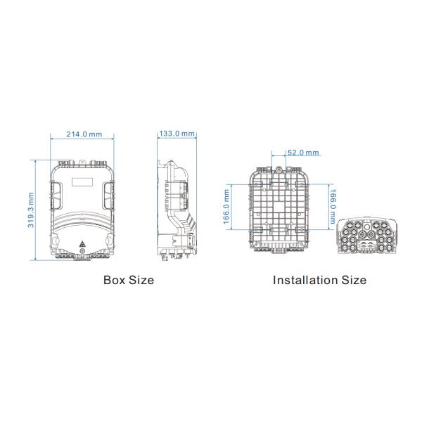 FTTA Fiber Access Terminal Fast Connector Box