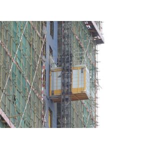 SC200 VFD Approved Single Cage Rack And Pinion Elevator