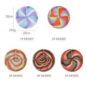 FDA Approved Toddler Silicone Plates Durable Non Toxic Heat Resistant