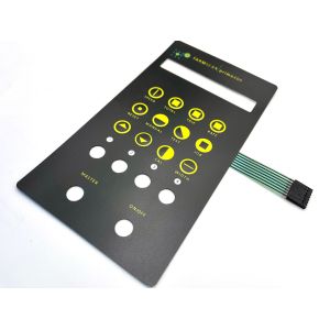 Industrial Polyester Membrane Switch Connectors With Flex Adhesive Layer