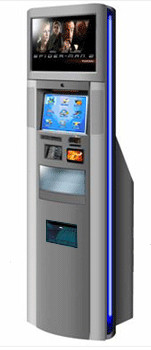 Custom UPS Air Conditioner Health Kiosks With Thermal / Dot Matrix Receipt