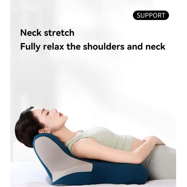 Jellyfish Anti Allergy Memory Foam Pillow Ergonomic For Support Neck / Lumbar Area