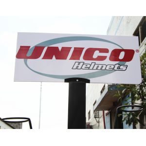 1800mm Height Sports Equipment Storage Rack , Helmet Display Rack 4 Tier