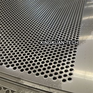 Punching Perforated Wire Mesh Stainless Steel 304 316 Material