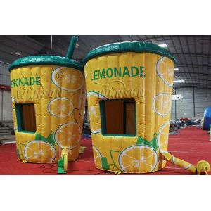 Lemonade Style Inflatable Event Tent For Festival / Company Promotion