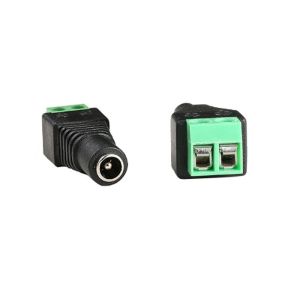Male Power Plug Connection CCTV Dc Jack Connector 12V 2.1 * 5.5mm