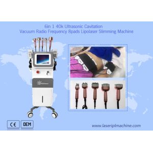 Rf 40k Cavitation Body Slimming Machine Ultrasonic Lipo Laser Pads