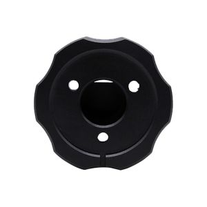 Hard Anodized CNC Machined Aluminum Magnesium Alloy Radio Antenna Base Cover for