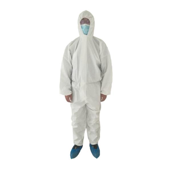 Buy High Safety 63gsm Disposable Protective Clothing Sf Nonwoven Material at wholesale prices