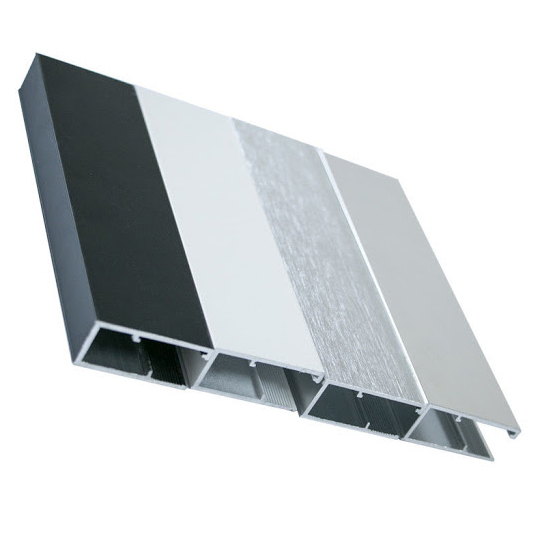 T6 CNC Silver Sand Blasted Anodized Aluminum Profiles