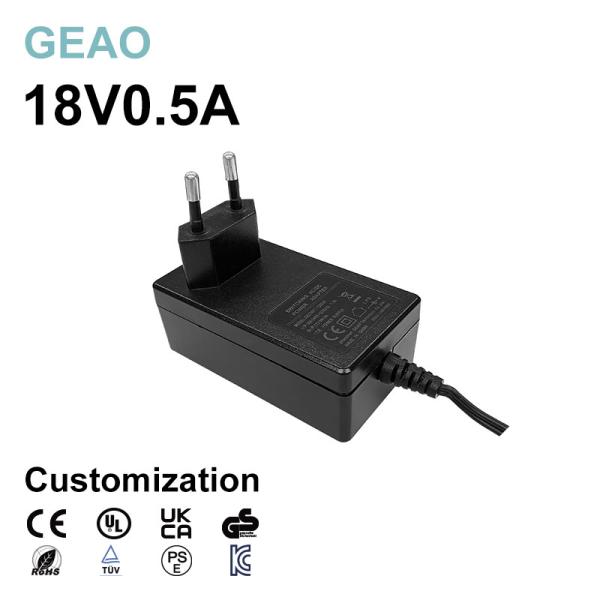 Buy 0.5A 18V Wall Mount Power Adapters Versatility Safe Approved at wholesale prices