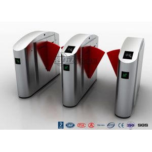 Bi Directional Turnstile Barrier Gate Security Optica Indoor Outdoor Flap