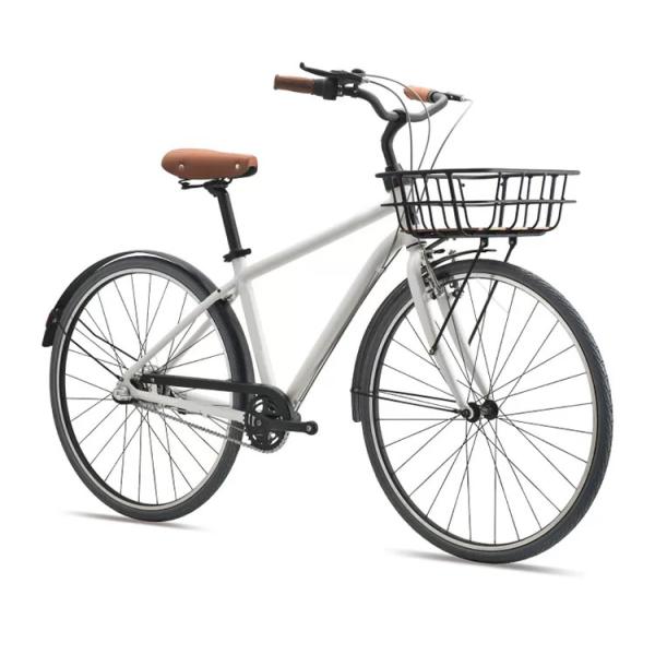 Hard Frame Non-rear Damper Comfort Grips and Matching Comfort Saddle Fixed Bike 700C Inch