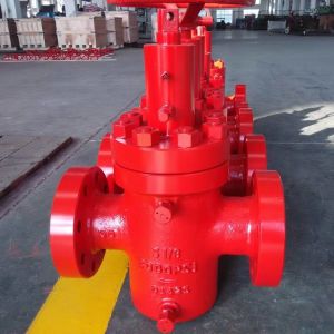China 4000 psi API 6A Oil And Gas Gate Valves Manual / Hydraulic Sulfur Resistance on sale