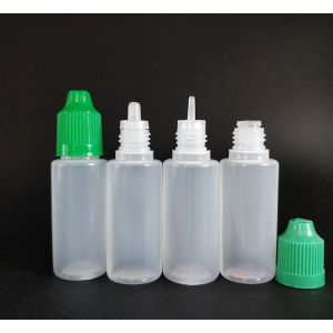 Liquid Dispensing Plastic Dropper Bottles with Smooth Surface