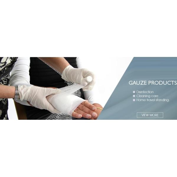 Buy Gauze swab Lap sponge Gauze bandage Sterile paraffin gauze Gauze roll Gauze ball Tampon gauze Triangle bandage Selvage g at wholesale prices