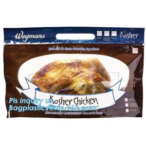 High Quality Rotisserie Chicken Plastic packaging bag Grilled Chicken Bag
