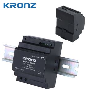 12V 90W Din Rail Mout Industrial Power Supply with Black Plastic Housing Max