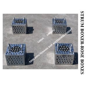JIS F7206-1998 Marine Stainless Steel Plate Bilge Water Filter Box FH-150A