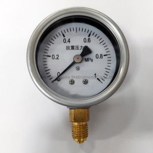 PG-021 Bayonet shock resistance pressure gauge