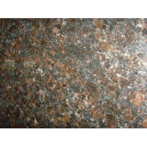 14.5 Mpa Natural Tan Brown Granite Stone Tiles For Steps