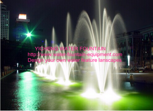 CE Fountain Spray Heads With Base Fixed Blossom , Garden Fountain Nozzle