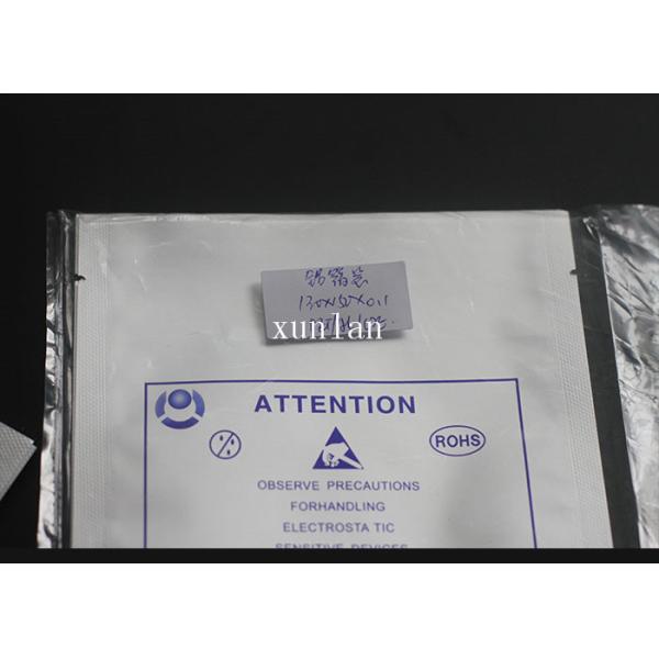 White Foil Mailing Bags 0.08~0.2mm Nonpoisonous Printing Customized Logo