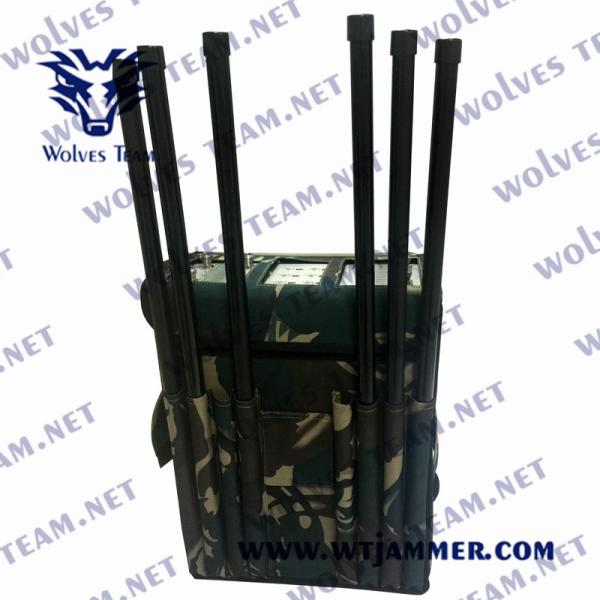 Backpack 5G Wireless Signal Jammer Anti Explosion Featuring Housing Metal