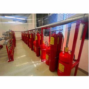 4.2MPa 5.6MPa FM200 Piston Flow System 120L Fire Extinguisher Equipment
