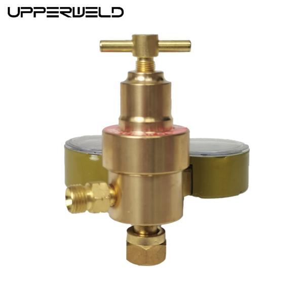 Acetylene Regulator Welding Gas Gauge Dual Stage Pressure Reducer for Welding Kits