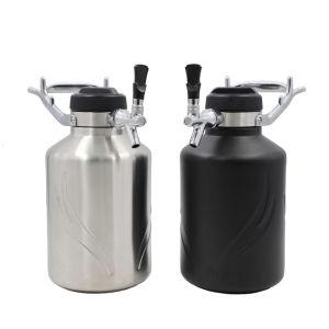 Double Wall Vaccum Growler Home Nitro Cold Brew System 2L