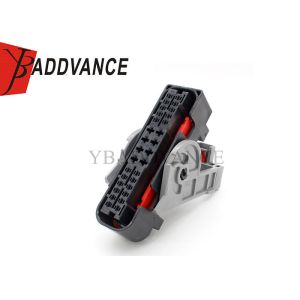 Black TE Connectivity 30 Position Electrical Connector Housing