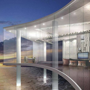 China Less Cleaning Self Cleaning Partition Wall Window Glass , Easy Cleaning on sale