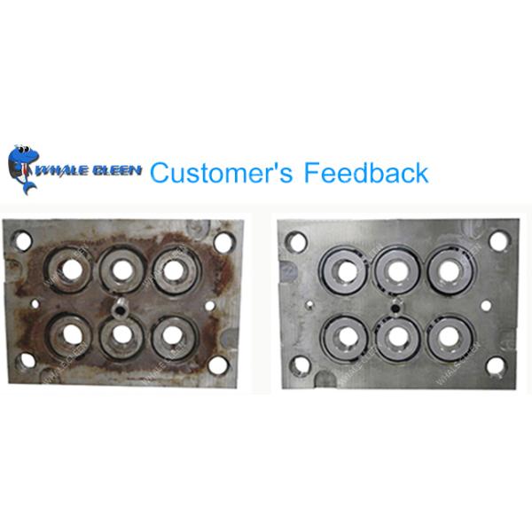 Double Tanks Electrolytic Ultrasonic Cleaning Equipment For Mold Washing Remove Grease Rust Stains