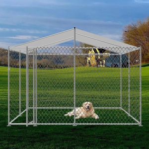 Quality CE Safe Sheltered Protection 3x3m Dog Run Kennel for sale