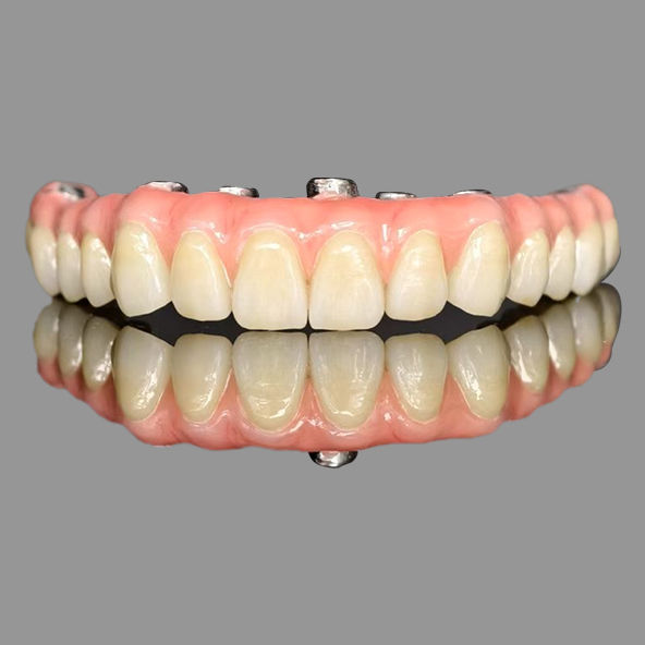 Buy Class I AOX Implants All On 4 Hybrid Titanium Screw Retained Full Zirconia at wholesale prices