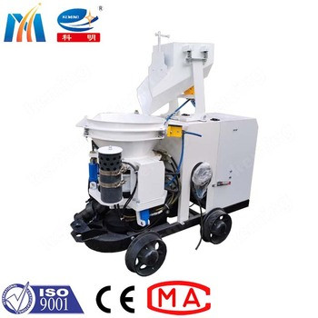 Convenient operation Small Remote Concrete Spraying Machine with automatic adding system