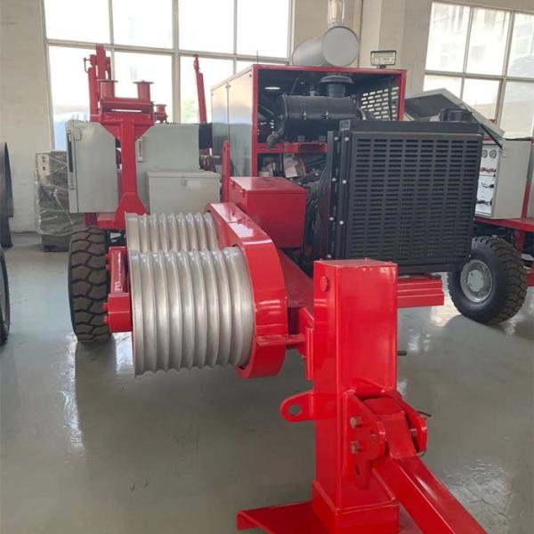 Buy Bull Wheel Cable Pulling Max 9T Transmission Line Stringing Equipment at wholesale prices
