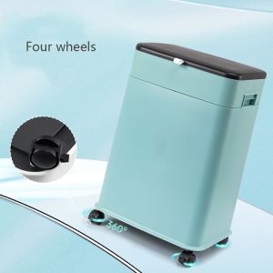 Lifting Trash Can Household Change Kitchen Bucket Can Plastic Can Waste Moved