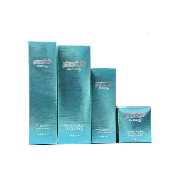 Custom Luxury Paper Box With Embossed Brand Logo Glossy Lamination Supplier