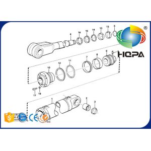 11990396 VOE11990396 Lifting Cylinder Loader Seal Kits L180 L180C L180D