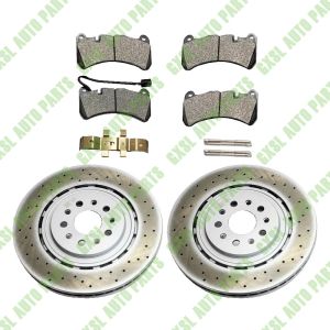 For Maserati Ghibli SQ4 Quattroporte AWD Front Brake Pads & Rotors OEM 670030936