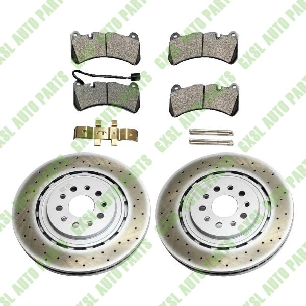 For Maserati Ghibli SQ4 Quattroporte AWD Front Brake Pads & Rotors OEM 670030936