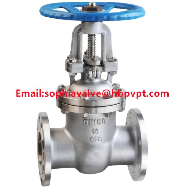 Stainless steel gate valve CF8 API standard