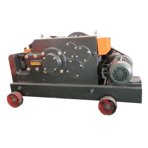 Round Rebar Cutting Machine , Hydraulic Electric Steel Bar Processing Machinery