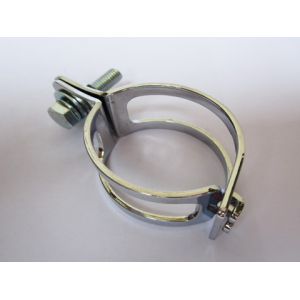 Silver Stainless steel Clamp for Accurate Precision Fasteners