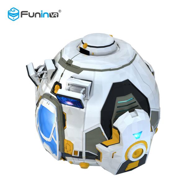 Buy Large 1.0kw Game VR Simulator Mini Dome 9D Cinema 150kg Bearing Load For 1 Player at wholesale prices